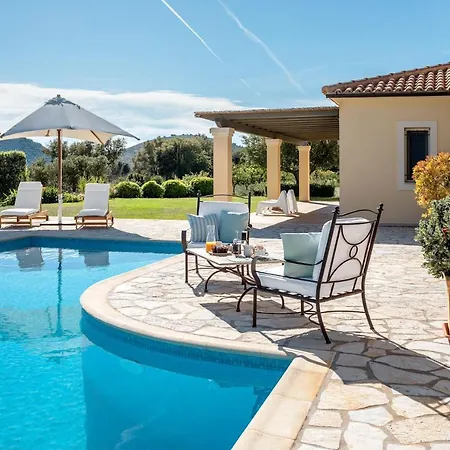 Splendid Kefalonia 2 Bedrooms Olivia Great Sea Mountain Views Trapezaki Villa Mousata