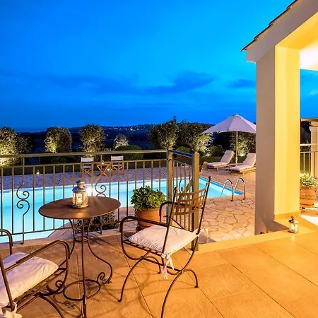 Splendid Kefalonia 2 Bedrooms Olivia Great Sea Mountain Views Trapezaki Villa Mousata