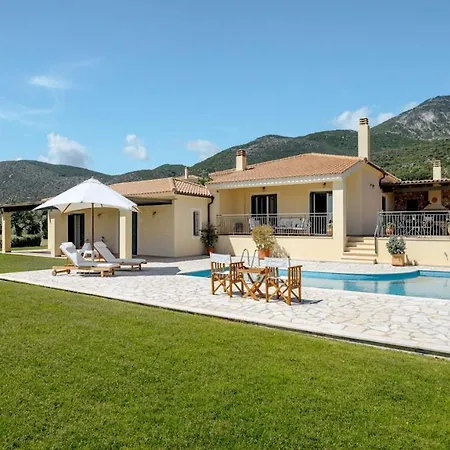Splendid Kefalonia 2 Bedrooms Olivia Great Sea Mountain Views Trapezaki